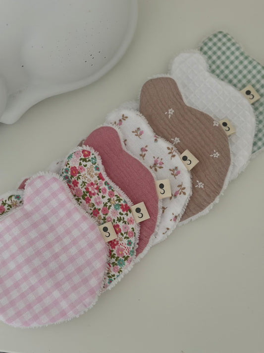 LINGETTES LAVABLES - OURSINETTE