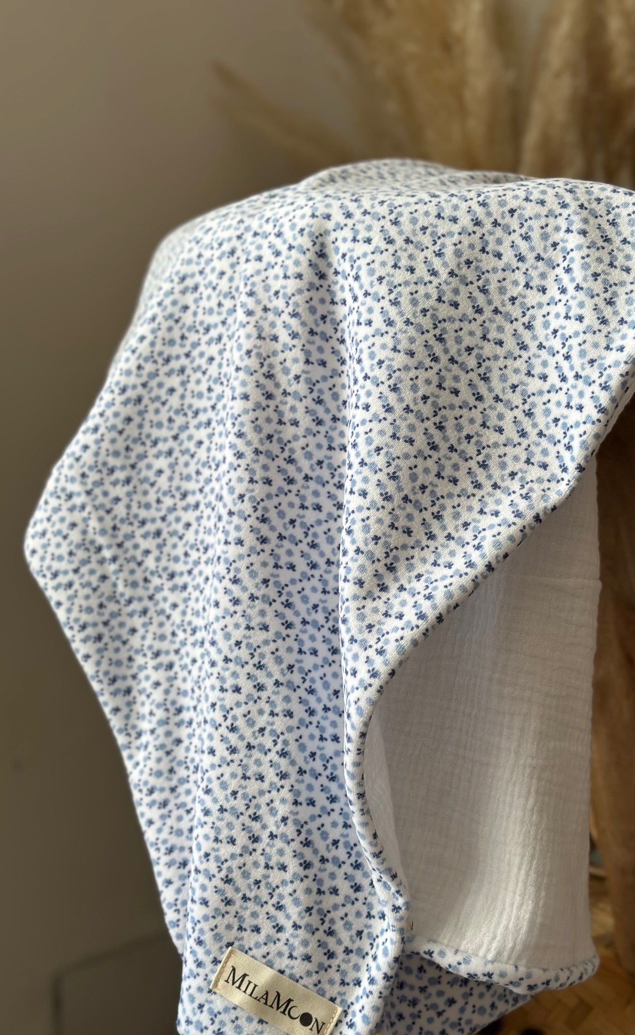 COUVERTURE D'ÉTÉ - BLEUET