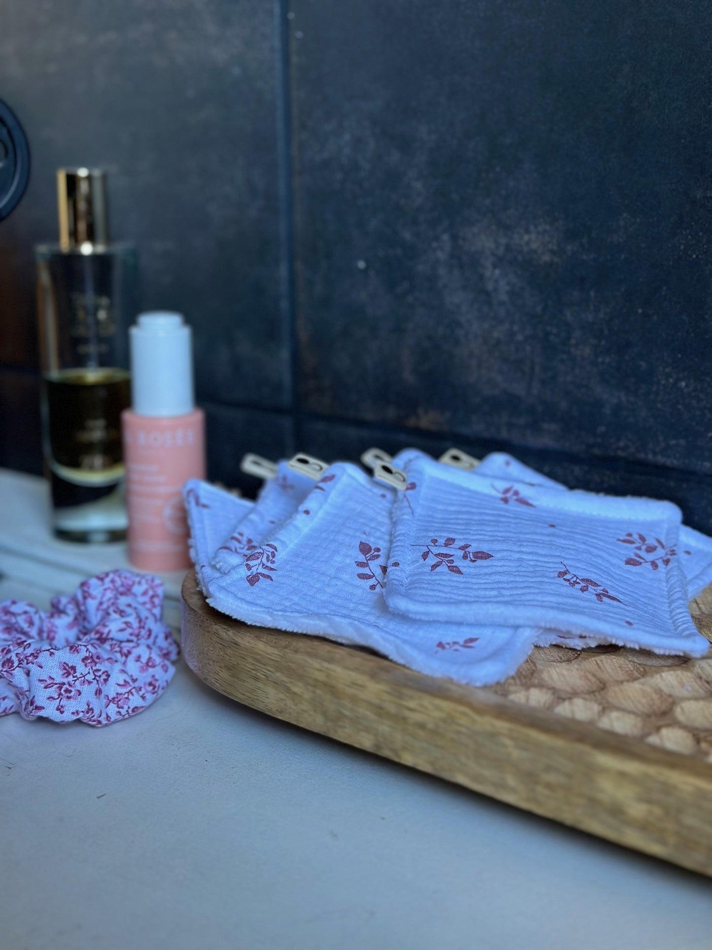 LINGETTES LAVABLES - FLEUR