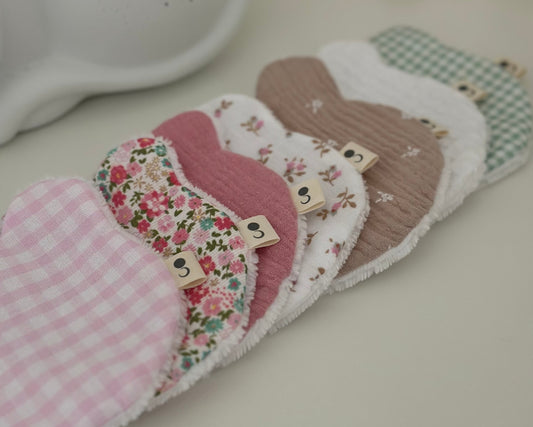 LINGETTES LAVABLES - OURSINETTE