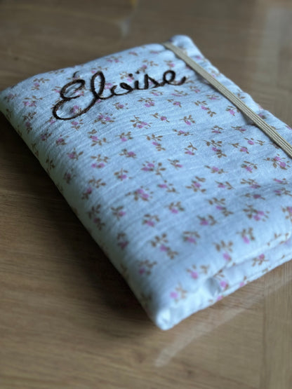 PROTÈGE CARNET DE SANTÉ - BOUQUET FLORAL