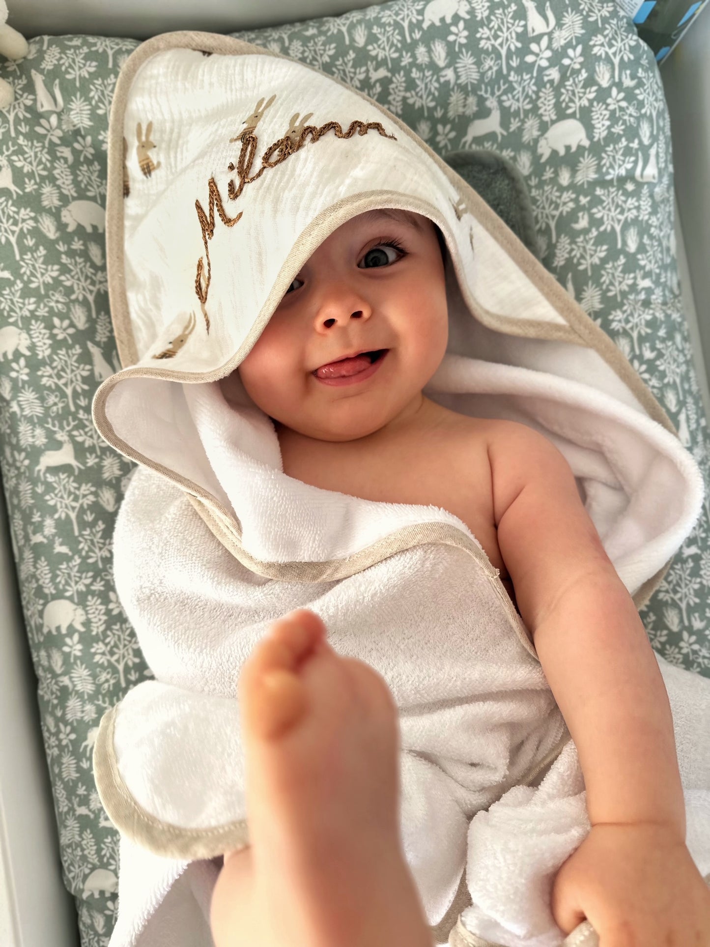 CAPES DE BAIN - MON P'TIT LAPIN