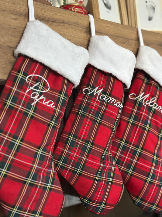 MA CHAUSSETTE DE NOËL PERSONNALISÉE