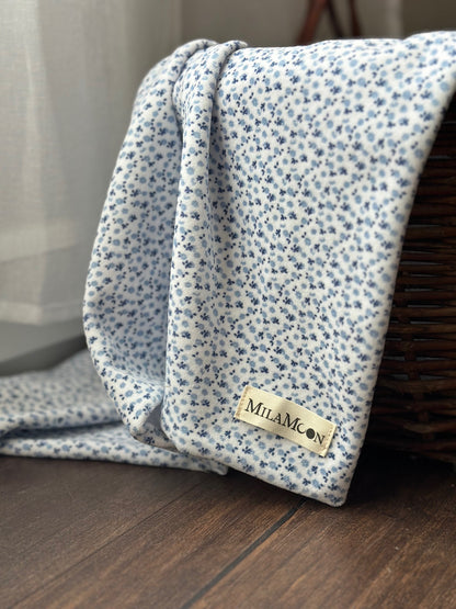 COUVERTURE D'ÉTÉ - BLEUET