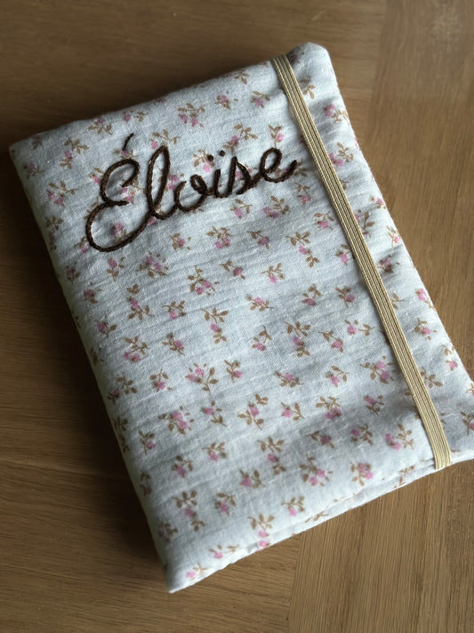 PROTÈGE CARNET DE SANTÉ - BOUQUET FLORAL