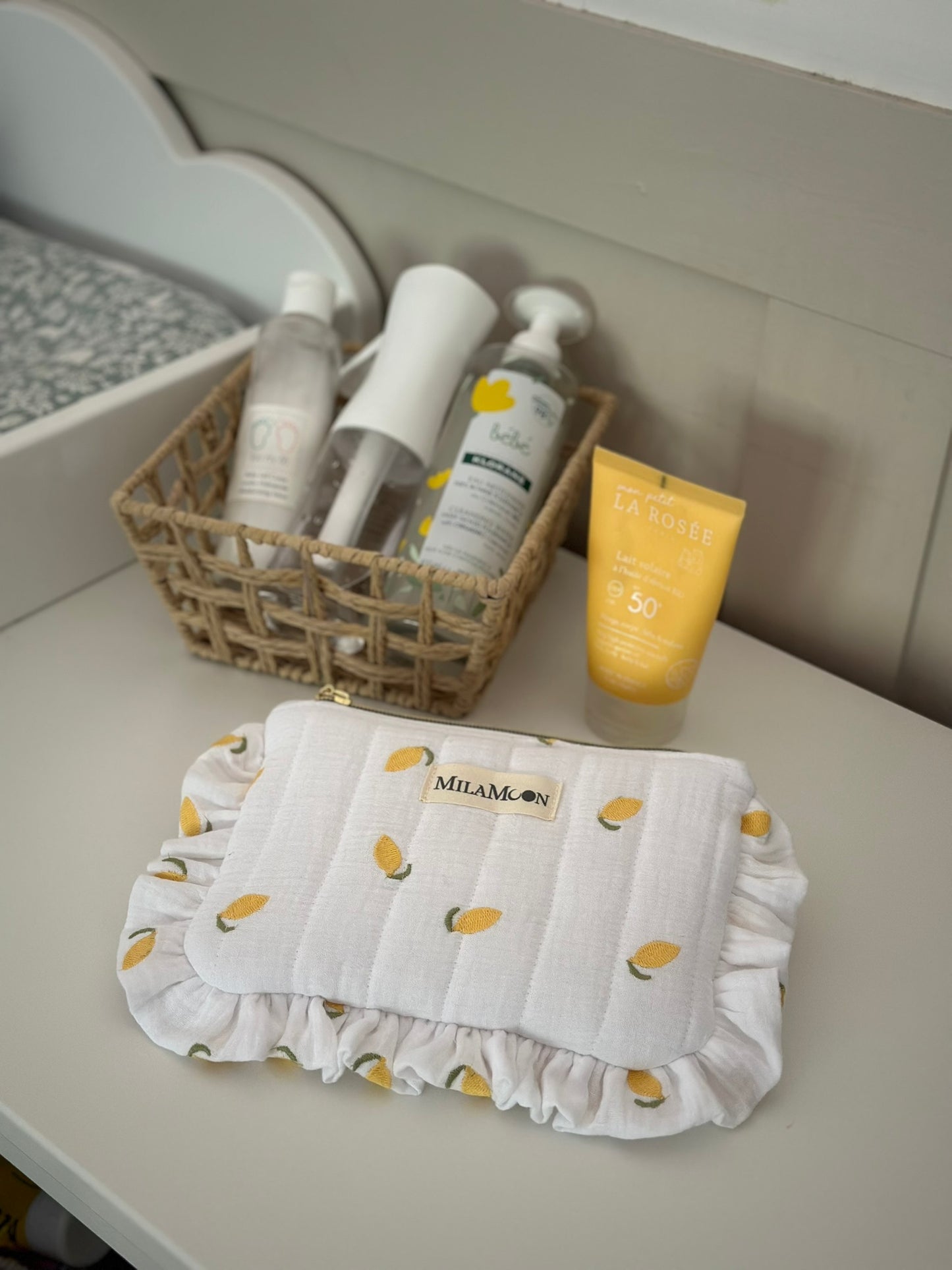 POCHETTE FRONCÉE - LEMON