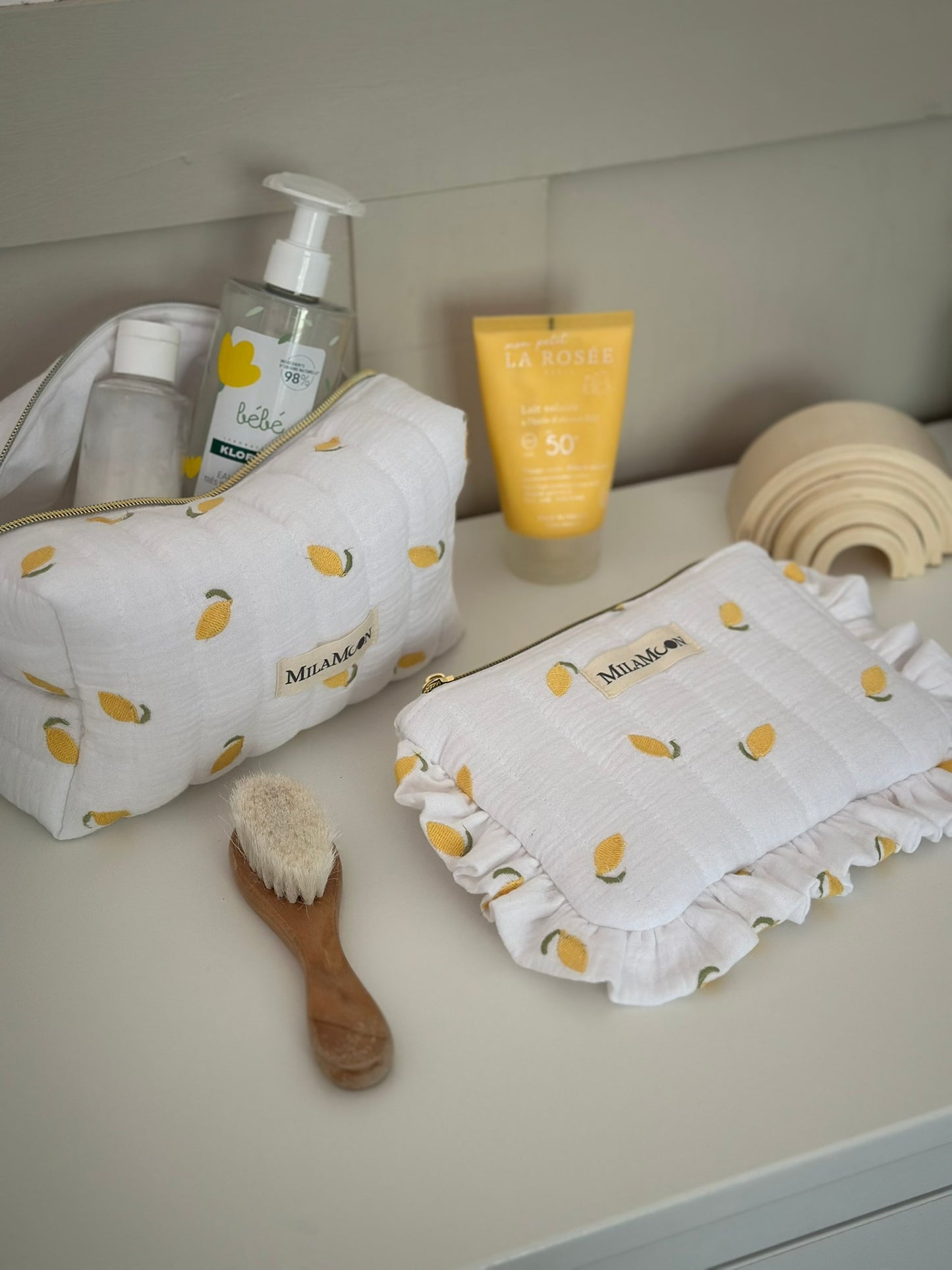 POCHETTE FRONCÉE - LEMON