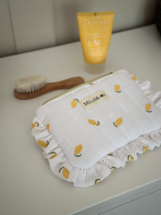 POCHETTE FRONCÉE - LEMON