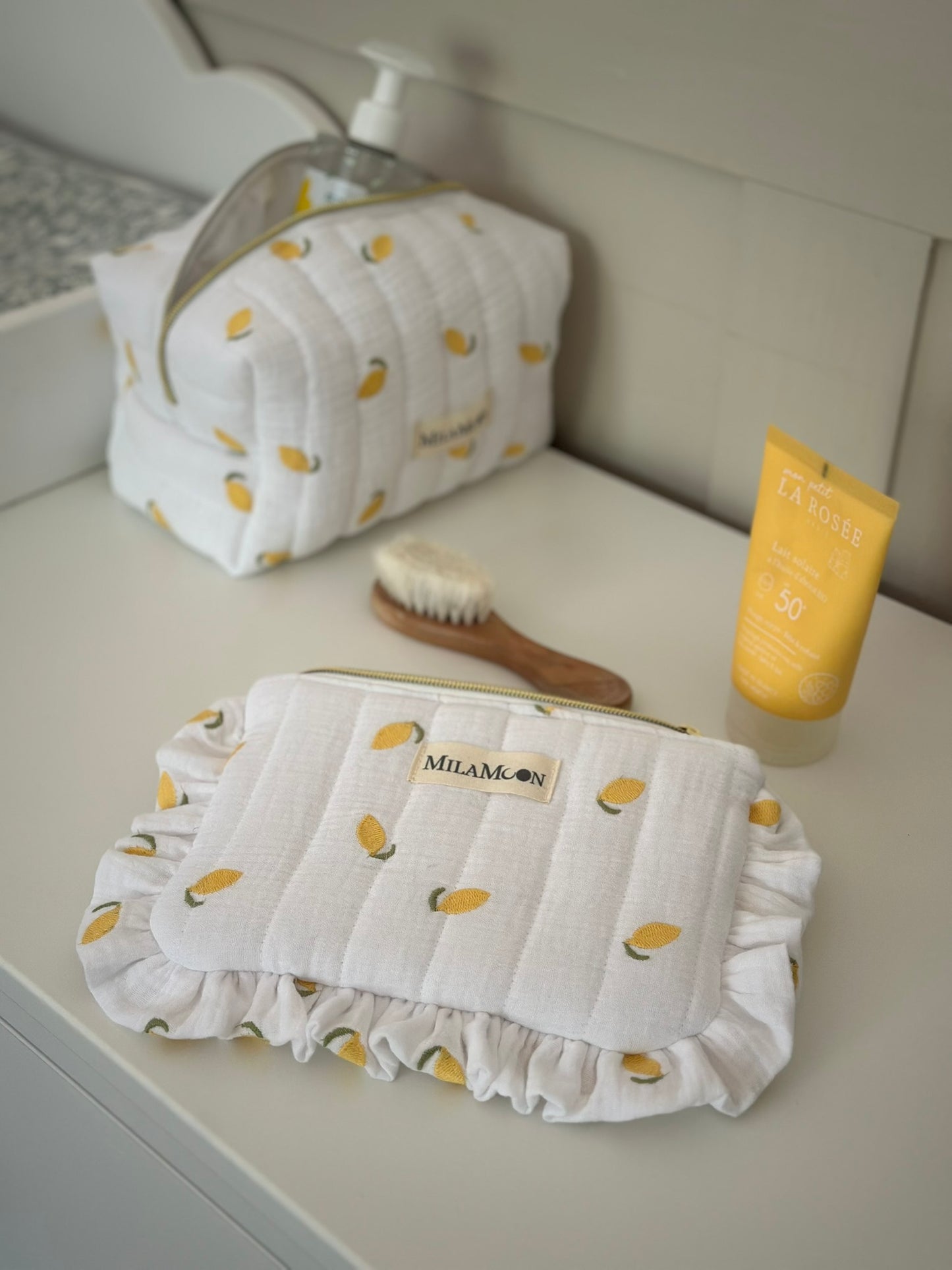 POCHETTE FRONCÉE - LEMON