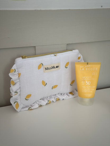 POCHETTE FRONCÉE - LEMON