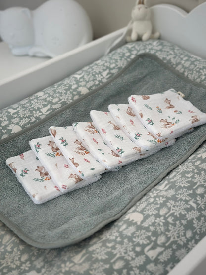 LINGETTES LAVABLES - PETIT RENARD