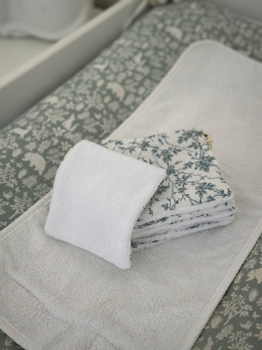 LINGETTES LAVABLES - CÉLESTE