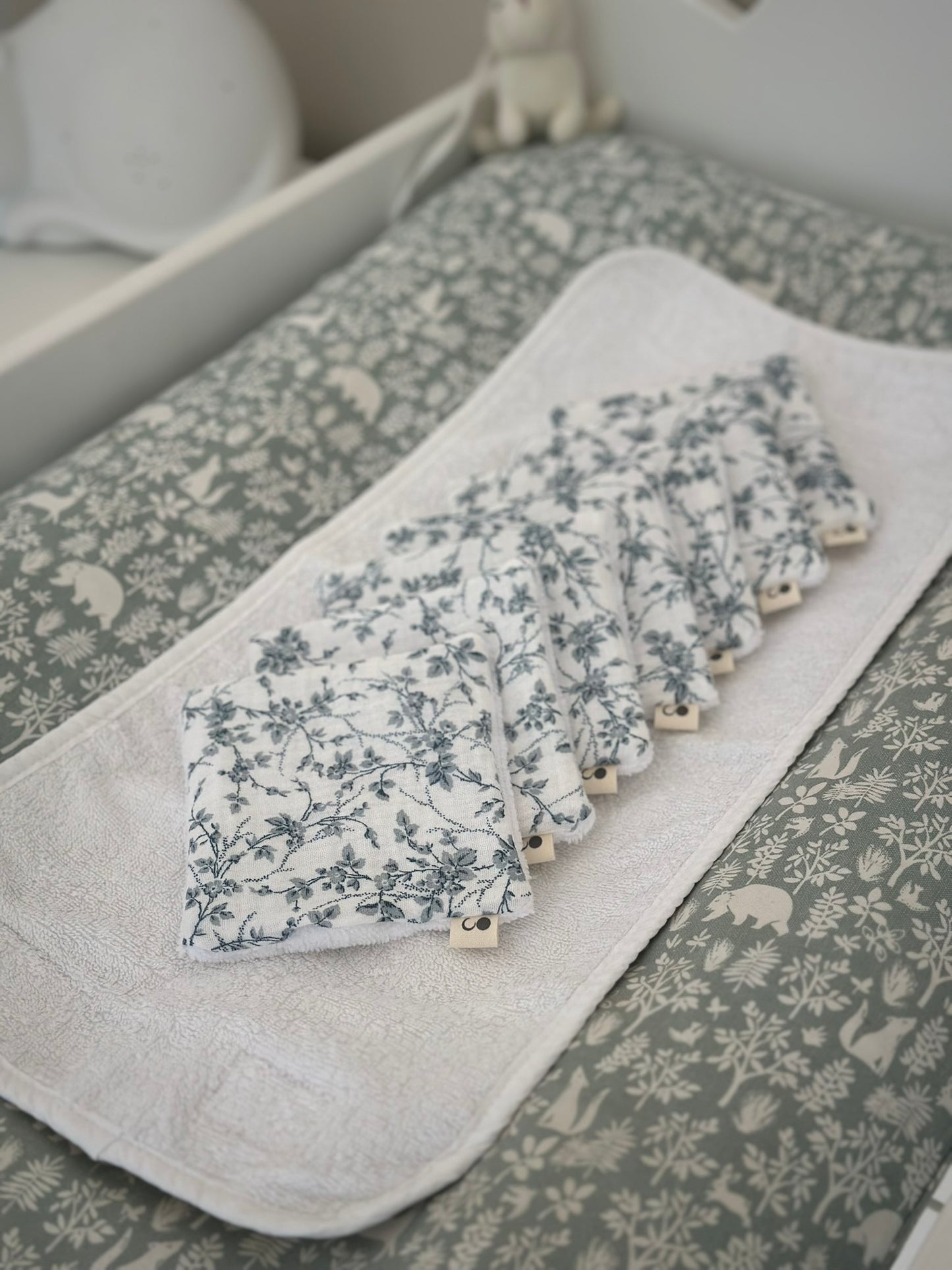 LINGETTES LAVABLES - CÉLESTE